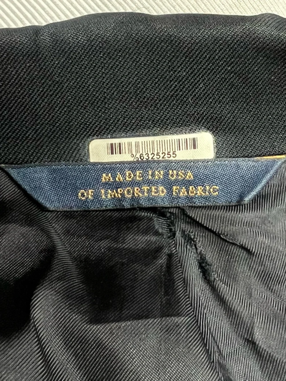 Brooks Brothers 1818 Madison Men's 44XL Navy Blue Gold Button Blazer Jacket